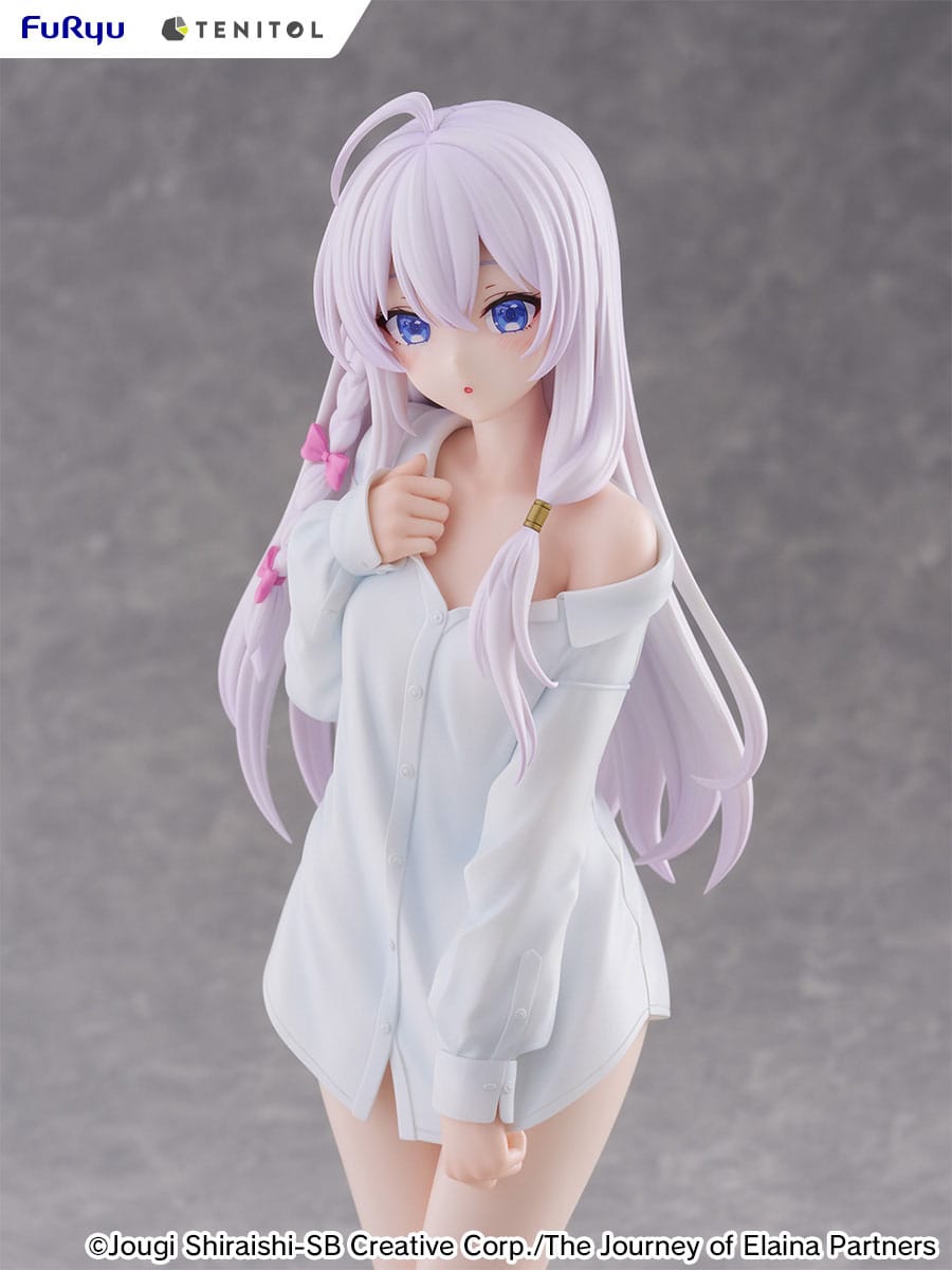 The Journey of Elaina Tenitol Tall PVC Statue Elaina Shirt Ver. 30 cm - AniMuchuu