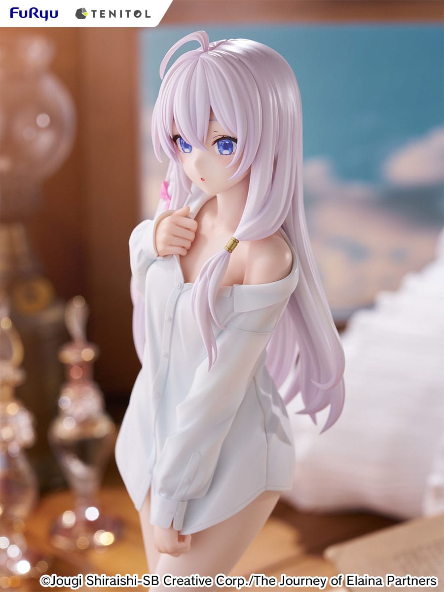 The Journey of Elaina Tenitol Tall PVC Statue Elaina Shirt Ver. 30 cm - AniMuchuu