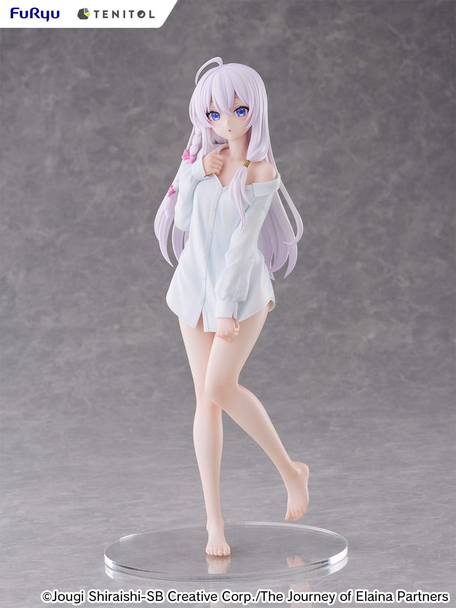 The Journey of Elaina Tenitol Tall PVC Statue Elaina Shirt Ver. 30 cm - AniMuchuu