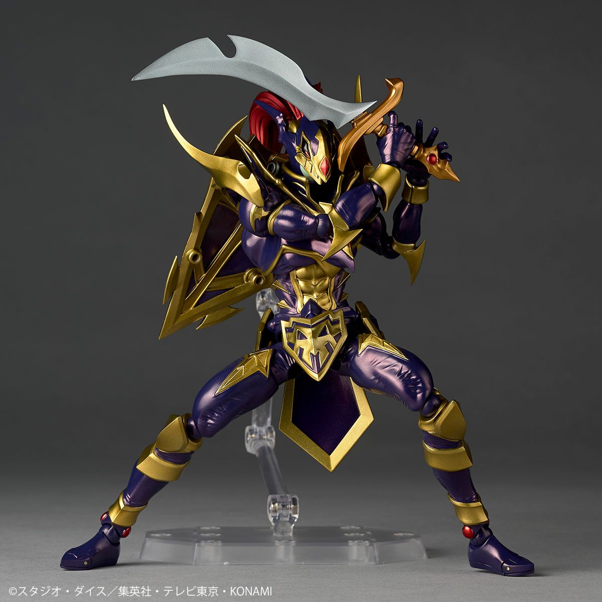 Yu-Gi-Oh! Revoltech Action Figure Black Luster Soldier 19 cm - AniMuchuu