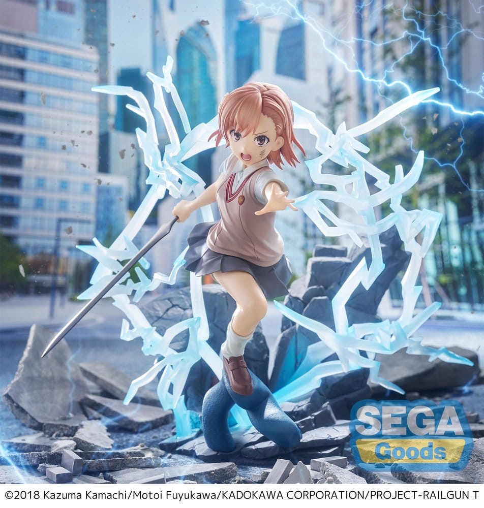 A Certain Scientific Railgun T FIGURIZMa PVC Figure Mikoto Misaka 23 cm - AniMuchuu