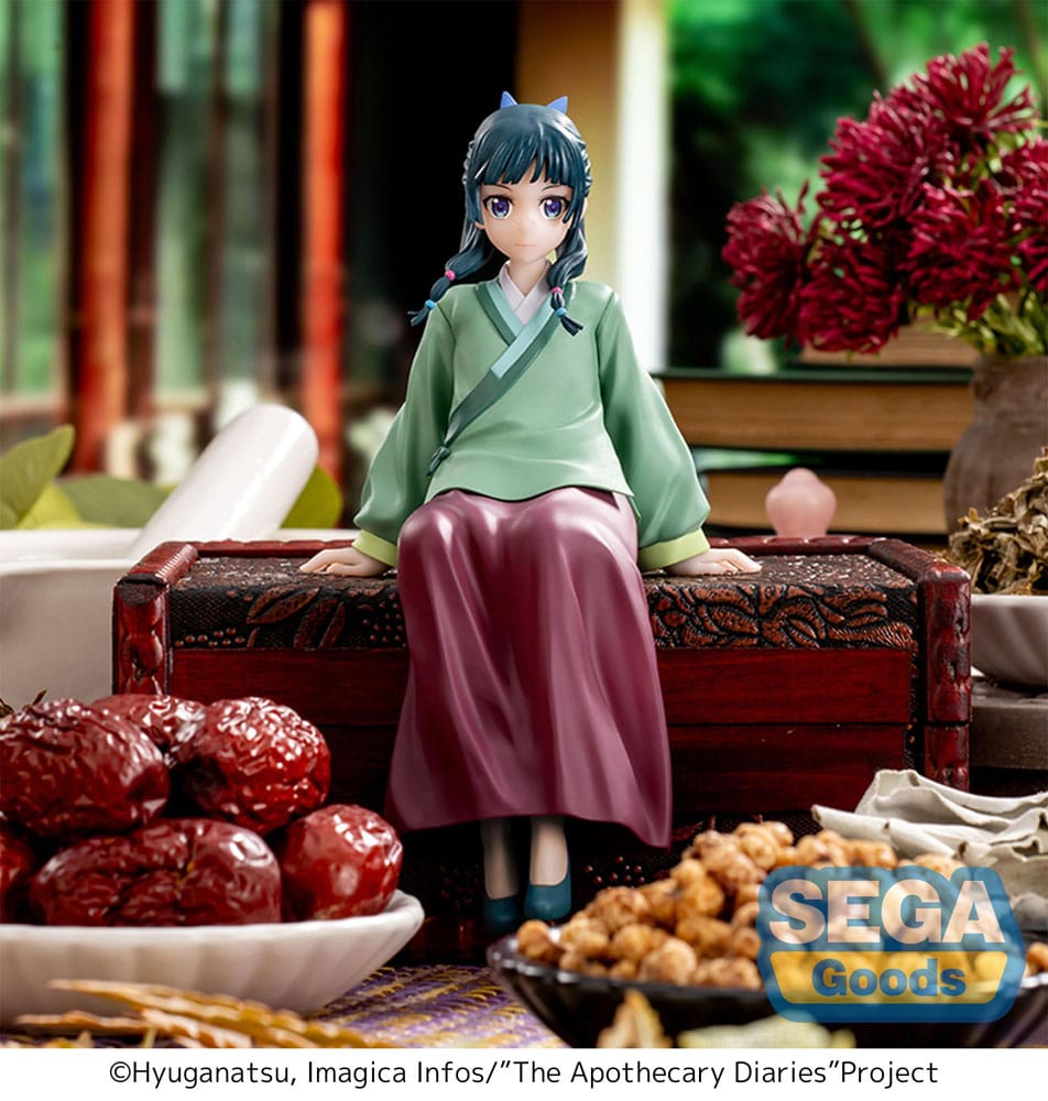 The Apothecary Diaries PM Perching PVC Statue Maomao 14 cm - AniMuchuu