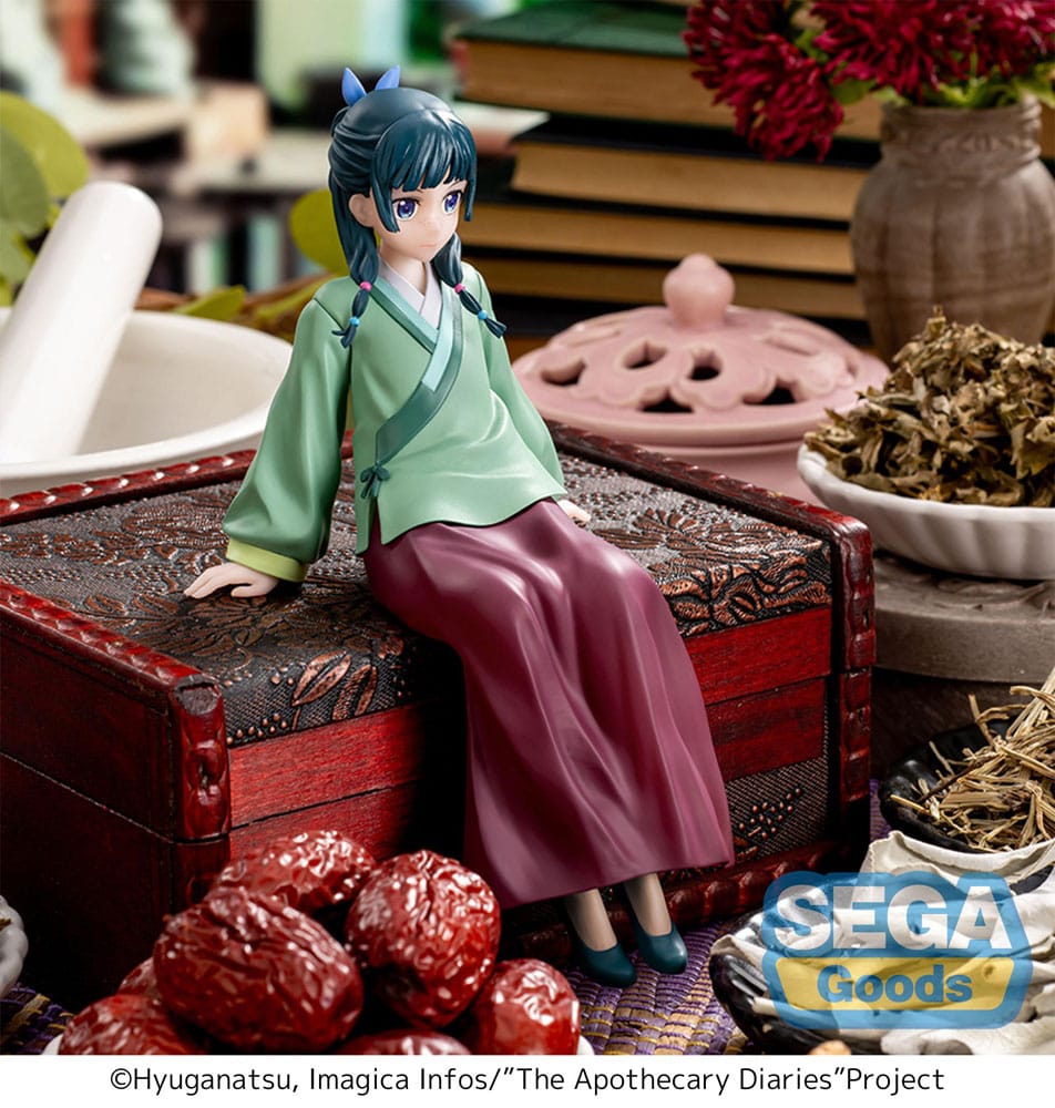The Apothecary Diaries PM Perching PVC Statue Maomao 14 cm - AniMuchuu
