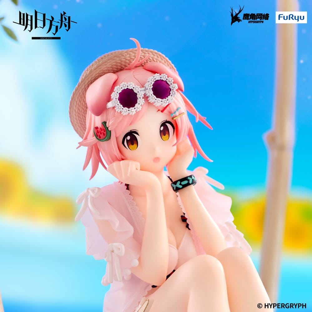 Arknights Noodle Stopper PVC Statue Goldenglow Summer Flowers 10 cm - AniMuchuu