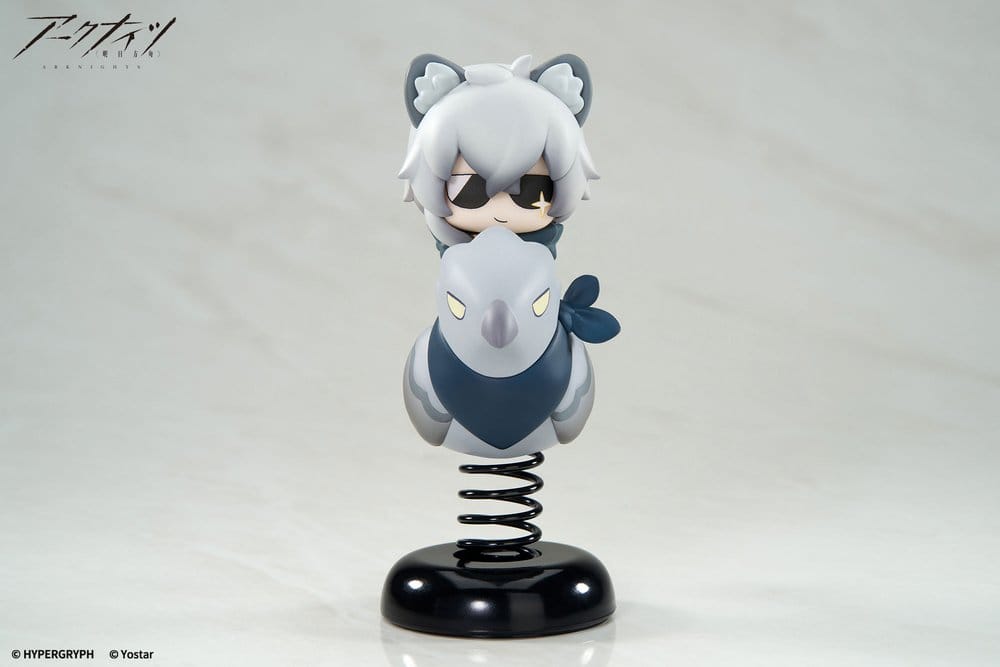 Arknights PVC Statue Happy Shake SilverAsh 10 cm - AniMuchuu