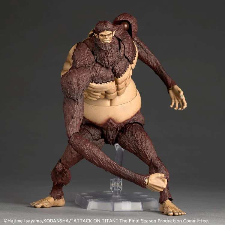 Attack on Titan Revoltech A.Y. Beast Titan PVC Action Figure 18 cm - AniMuchuu