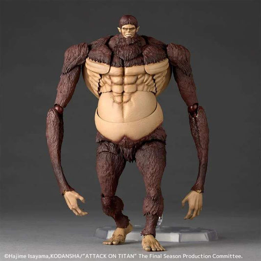 Attack on Titan Revoltech A.Y. Beast Titan PVC Action Figure 18 cm - AniMuchuu