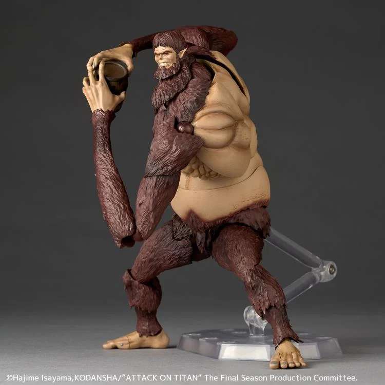 Attack on Titan Revoltech A.Y. Beast Titan PVC Action Figure 18 cm - AniMuchuu