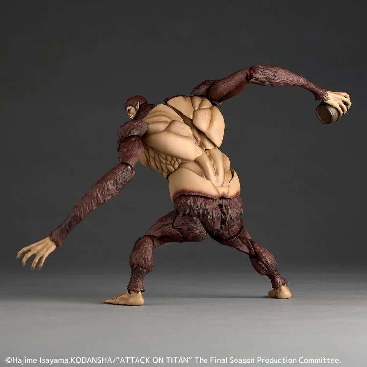 Attack on Titan Revoltech A.Y. Beast Titan PVC Action Figure 18 cm - AniMuchuu