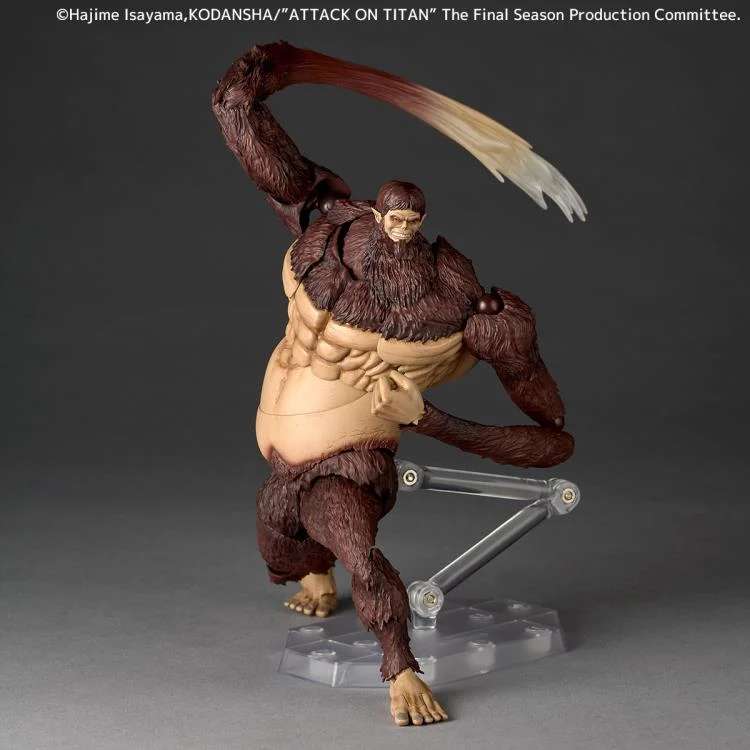 Attack on Titan Revoltech A.Y. Beast Titan PVC Action Figure 18 cm - AniMuchuu