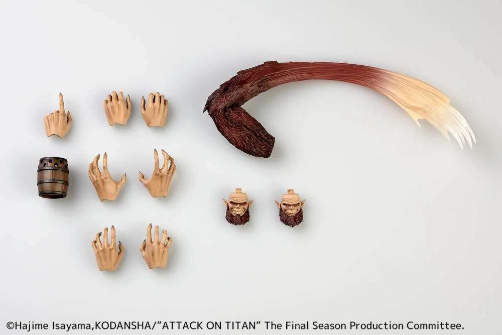 Attack on Titan Revoltech A.Y. Beast Titan PVC Action Figure 18 cm - AniMuchuu