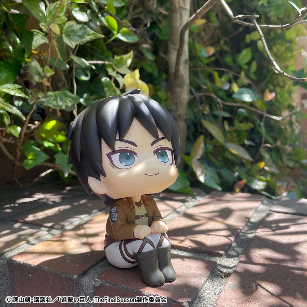 Attack on Titan Look Up PVC Statue Eren Jaeger 11 cm - AniMuchuu