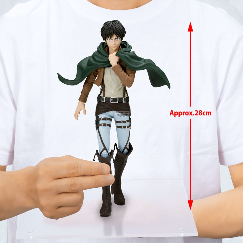 Attack On Titan Grandista PVC Statue Eren Yeager 28 cm - AniMuchuu