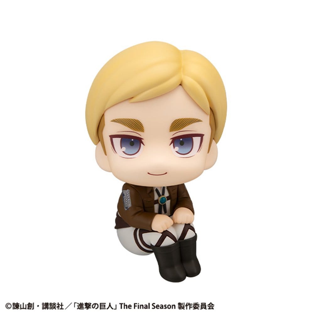 Attack on Titan Look Up PVC Statue Erwin Smith 11 cm - AniMuchuu