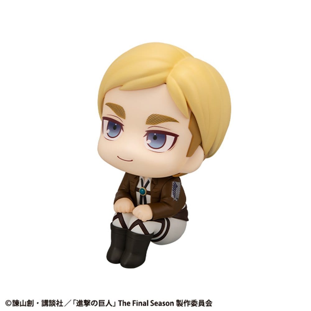 Attack on Titan Look Up PVC Statue Erwin Smith 11 cm - AniMuchuu