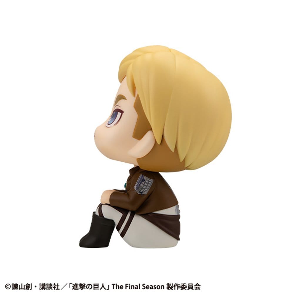 Attack on Titan Look Up PVC Statue Erwin Smith 11 cm - AniMuchuu