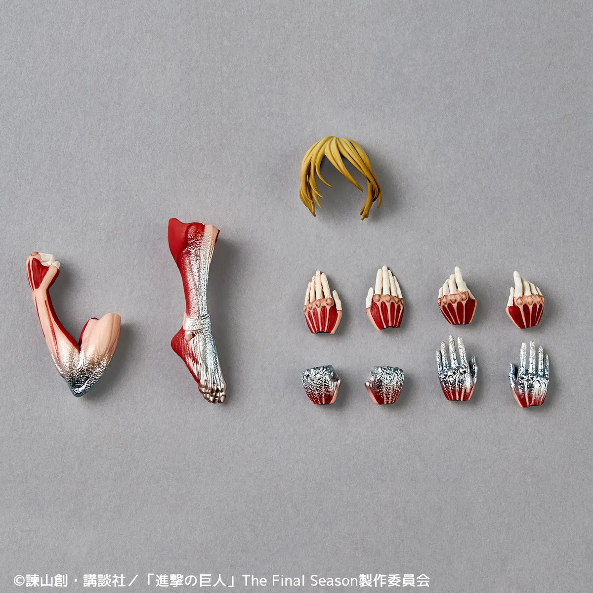 Attack on Titan Revoltech A.Y. PVC Action Figure Female Titan 17 cm - AniMuchuu