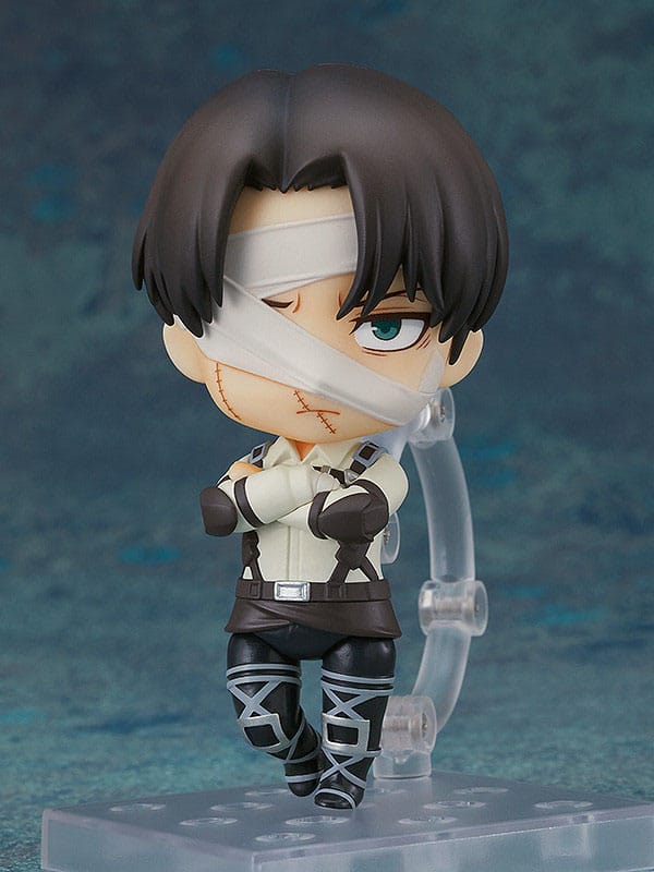 Attack on Titan Nendoroid Action Figure Levi Ackerman 10 cm - AniMuchuu