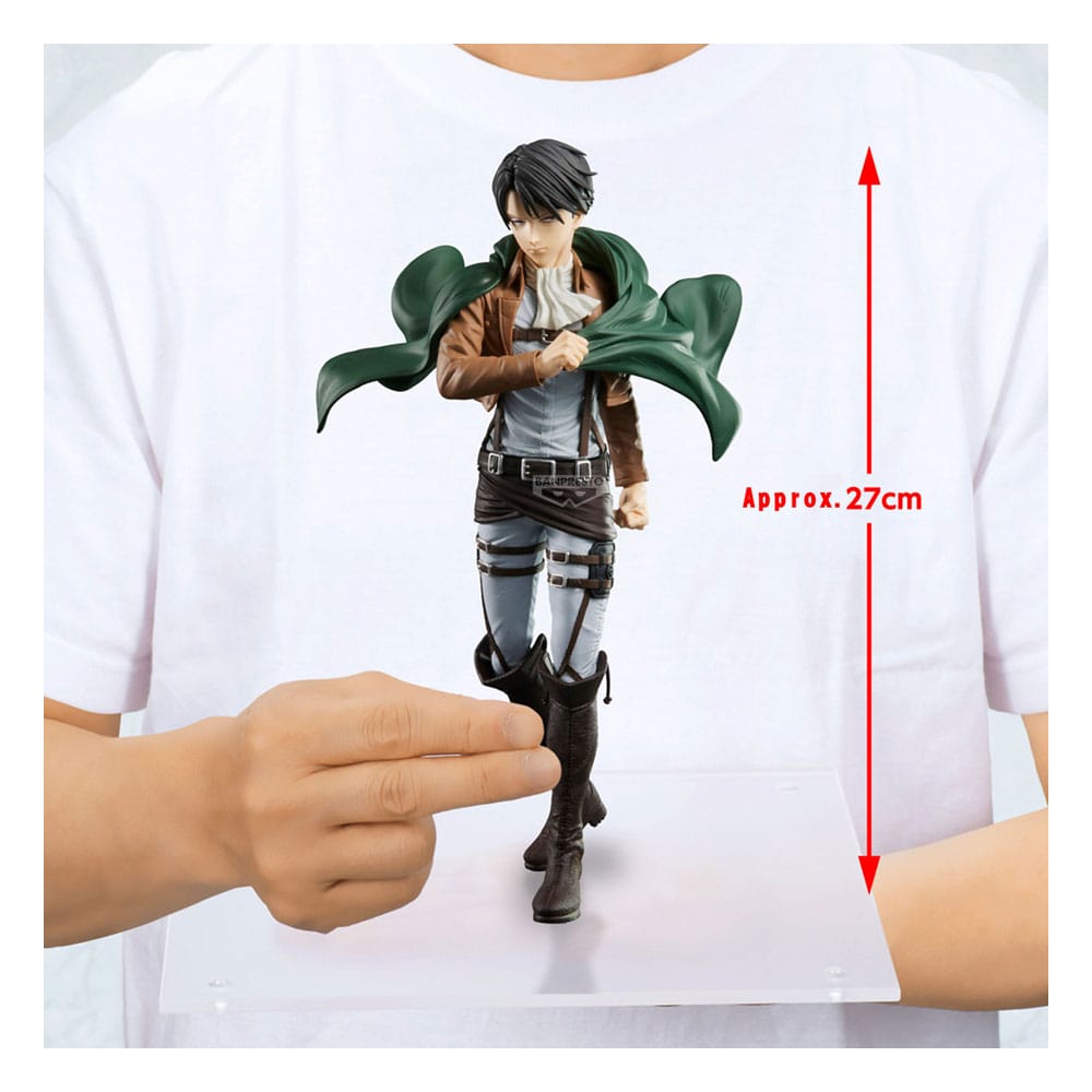 Attack On Titan Grandista PVC Statue Levi 27 cm - AniMuchuu