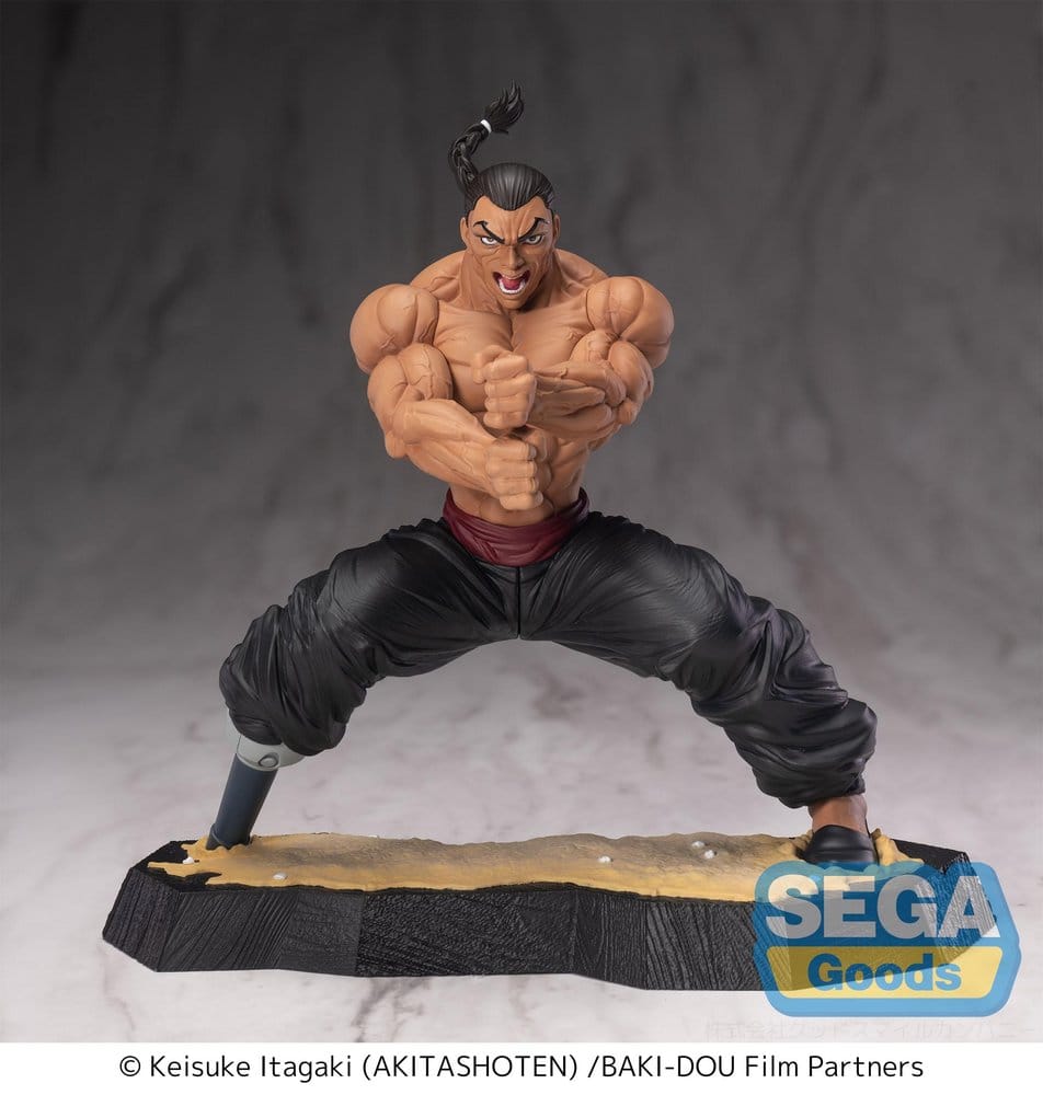 Baki-Dou Luminasta PVC Figure Kaioh Retsu 15 cm - AniMuchuu