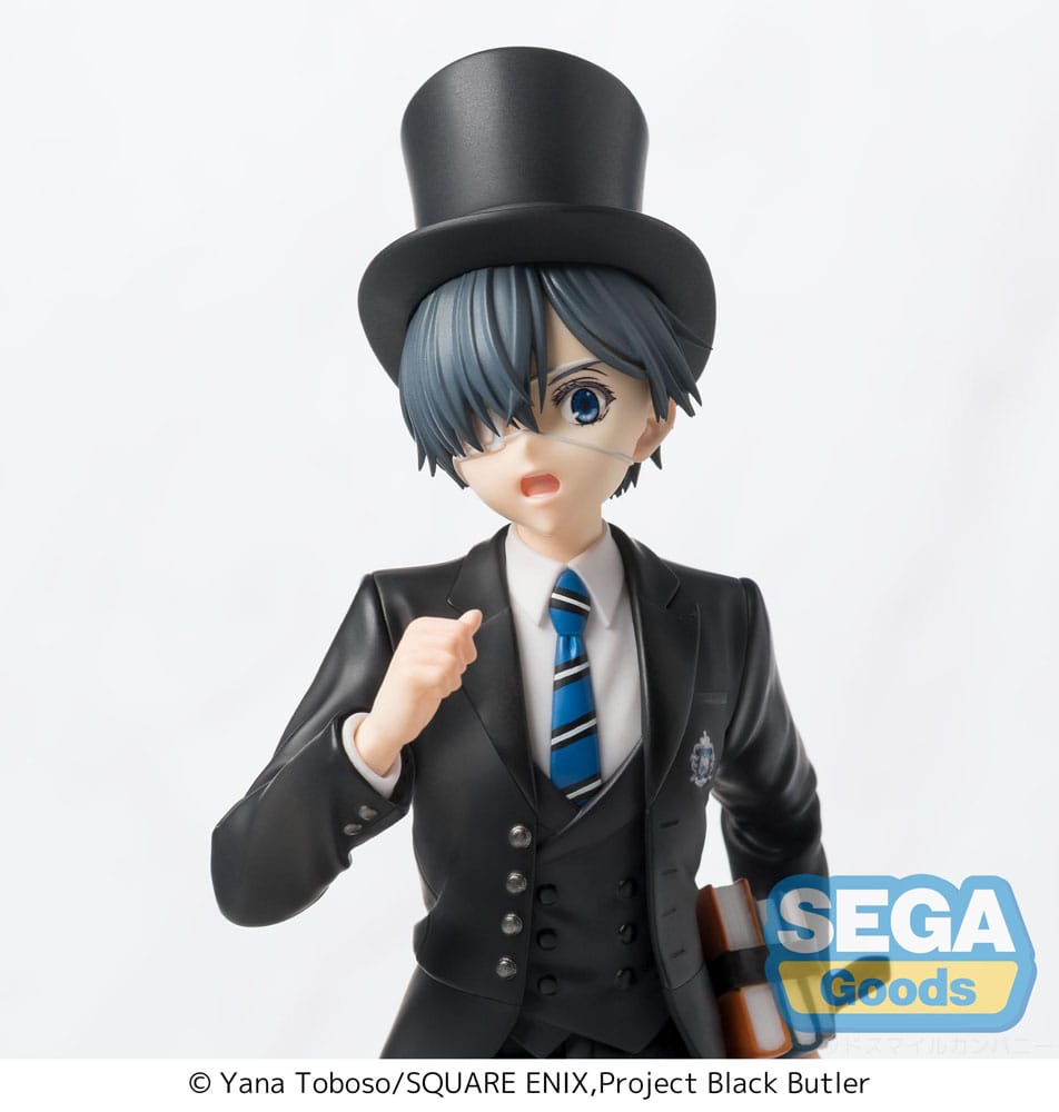 Black Butler: Boarding School Arc Luminasta PVC Statue Ciel Phantomhive 22 cm - AniMuchuu