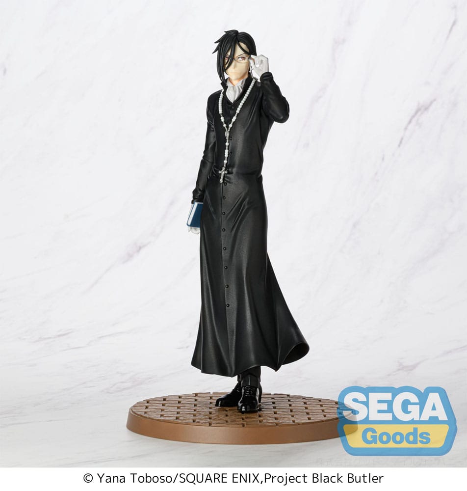 Black Butler: Boarding School Arc Luminasta PVC Statue Sebastian Michaelis 22 cm - AniMuchuu