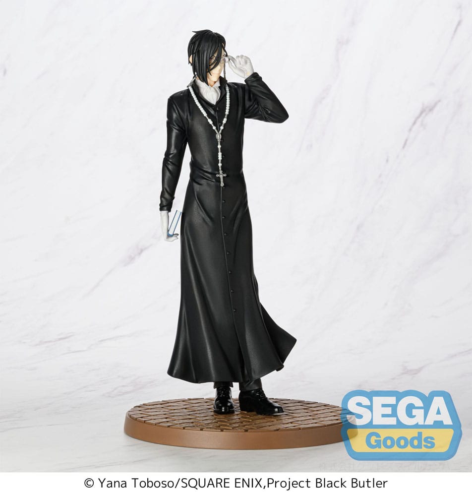 Black Butler: Boarding School Arc Luminasta PVC Statue Sebastian Michaelis 22 cm - AniMuchuu