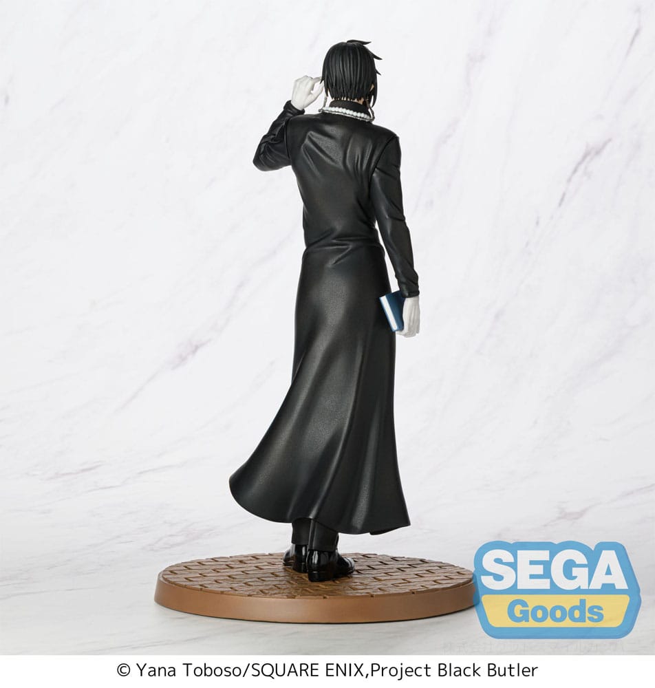 Black Butler: Boarding School Arc Luminasta PVC Statue Sebastian Michaelis 22 cm - AniMuchuu
