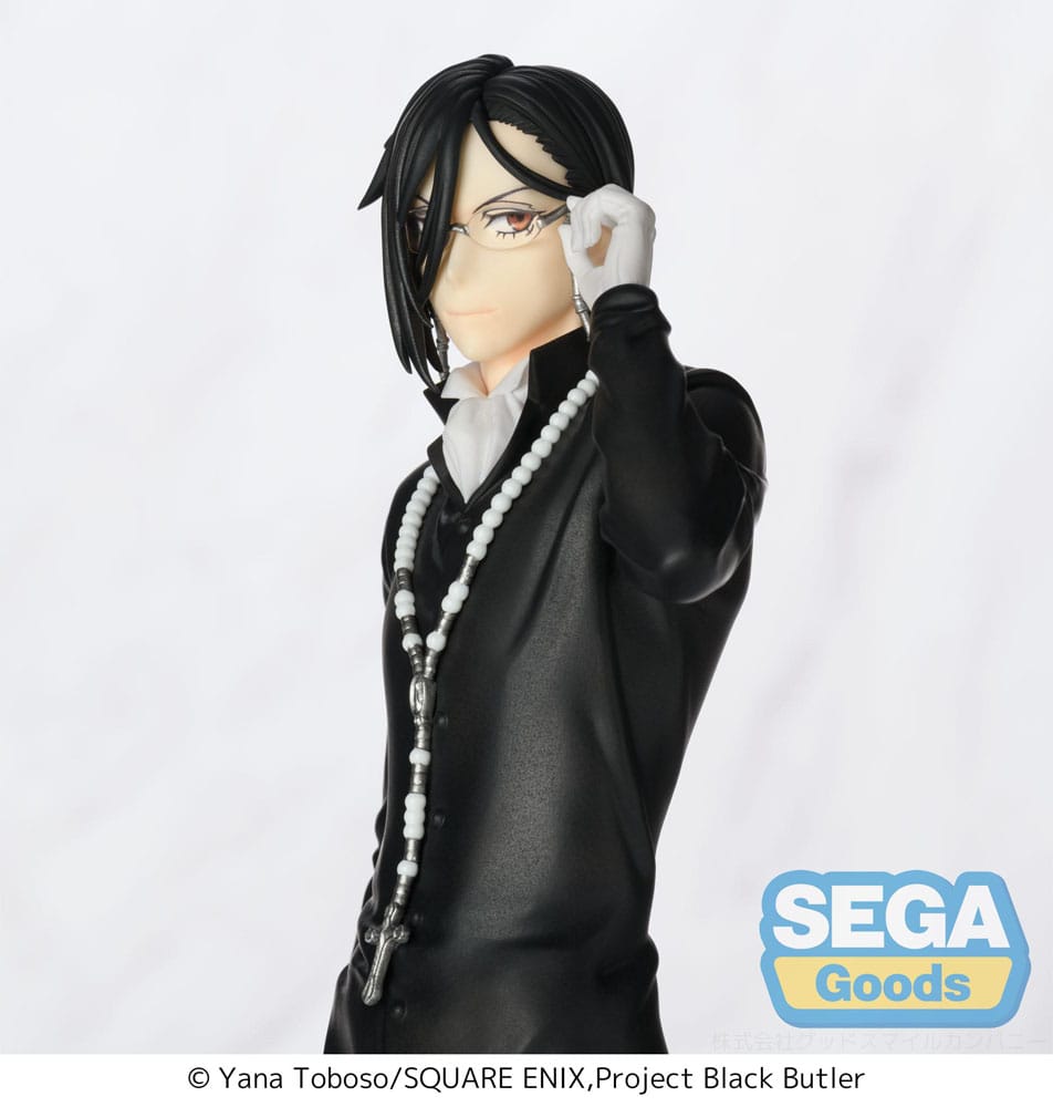 Black Butler: Boarding School Arc Luminasta PVC Statue Sebastian Michaelis 22 cm - AniMuchuu