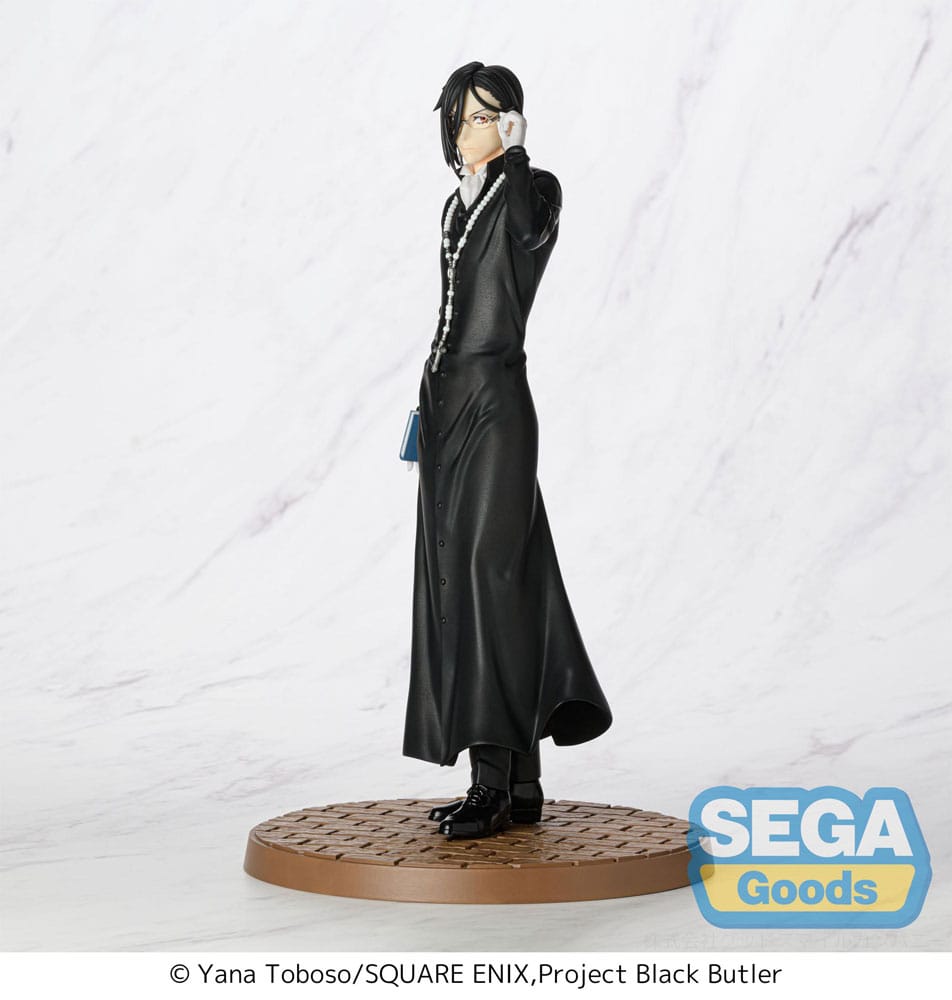 Black Butler: Boarding School Arc Luminasta PVC Statue Sebastian Michaelis 22 cm - AniMuchuu