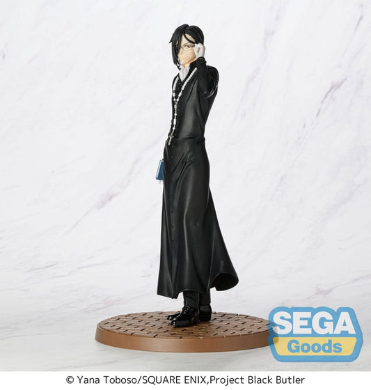 Black Butler: Boarding School Arc Luminasta PVC Statue Sebastian Michaelis 22 cm - AniMuchuu