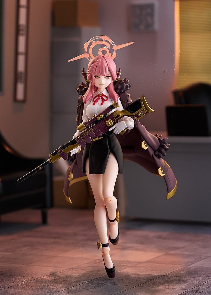 Blue Archive Figma Action Figure Aru Rikuhachima 15 cm - AniMuchuu