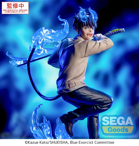 Blue Exorcist Shimane Illuminati Saga Xross Link PVC Statue Rin Okumura 18 cm - AniMuchuu