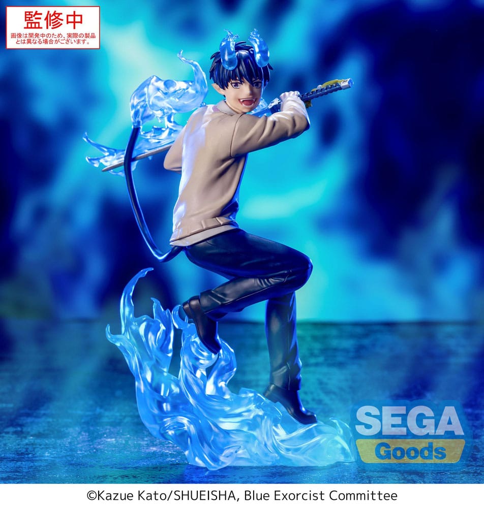 Blue Exorcist Shimane Illuminati Saga Xross Link PVC Statue Rin Okumura 18 cm - AniMuchuu