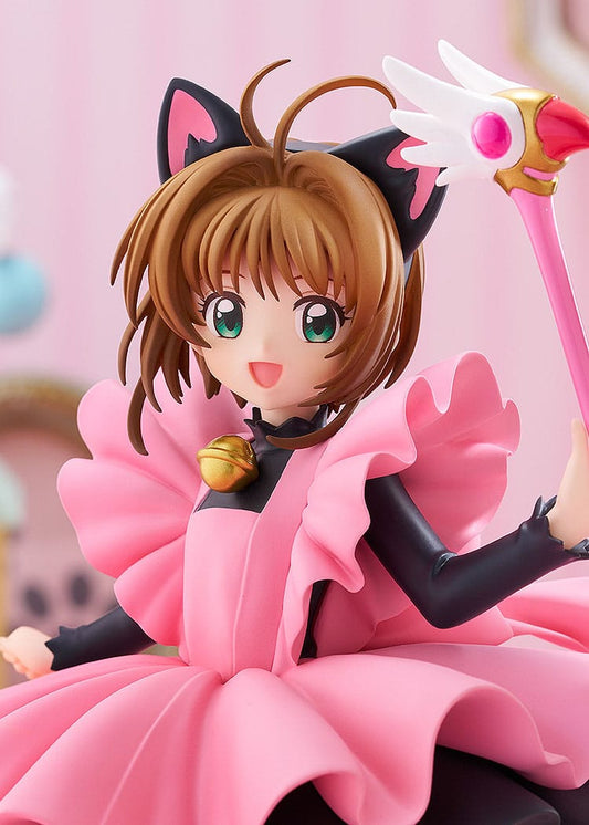 Cardcaptor Sakura Pop Up Parade L PVC Statue Sakura Kinomoto: Black Cat 22 cm - AniMuchuu