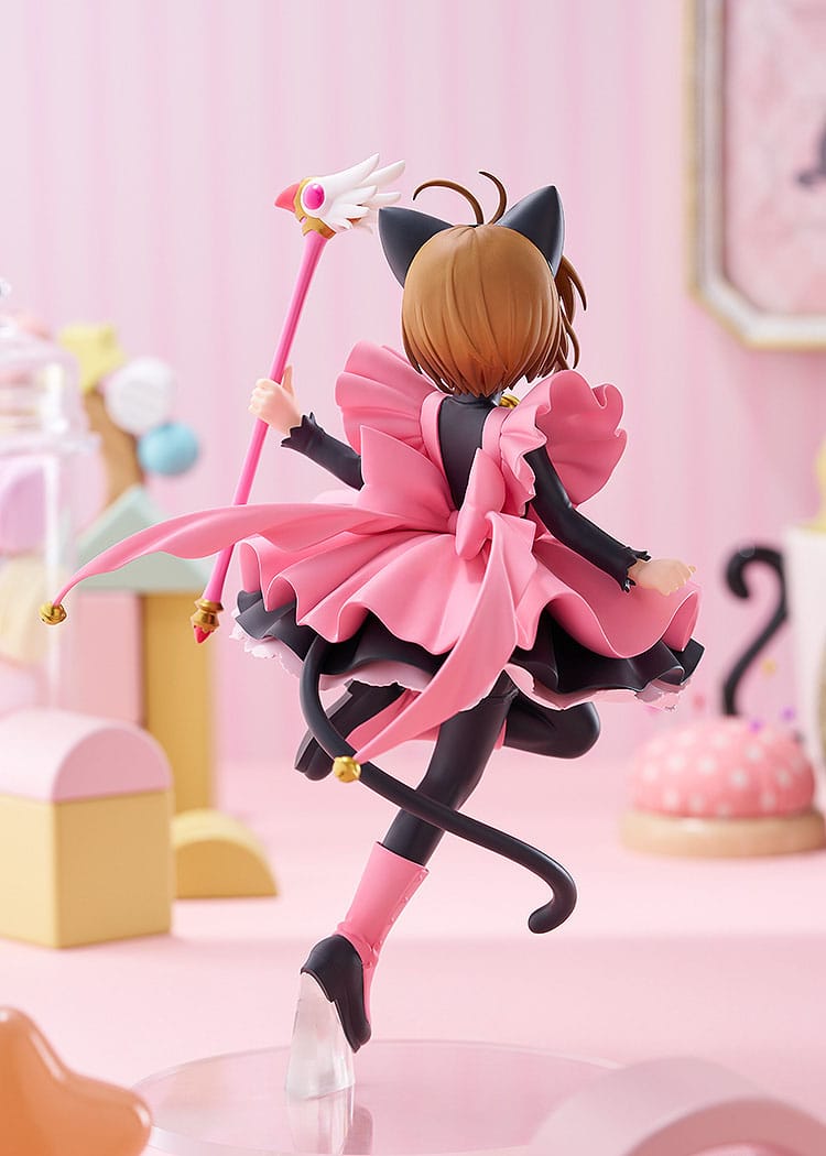 Cardcaptor Sakura Pop Up Parade L PVC Statue Sakura Kinomoto: Black Cat 22 cm - AniMuchuu