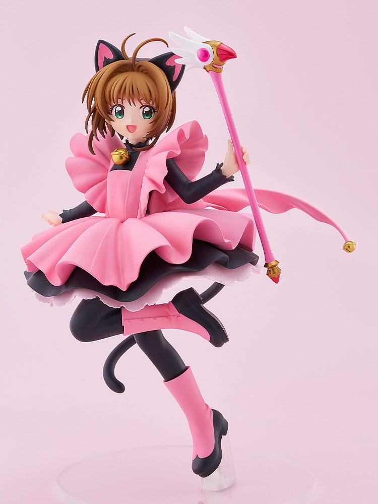 Cardcaptor Sakura Pop Up Parade L PVC Statue Sakura Kinomoto: Black Cat 22 cm - AniMuchuu