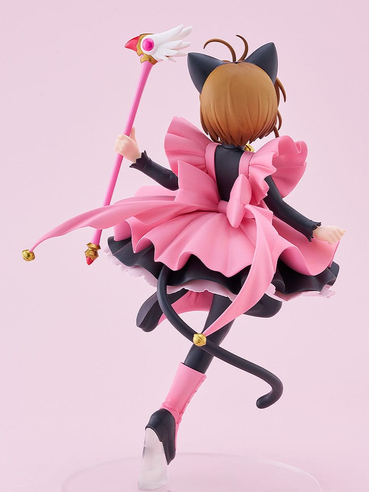 Cardcaptor Sakura Pop Up Parade L PVC Statue Sakura Kinomoto: Black Cat 22 cm - AniMuchuu