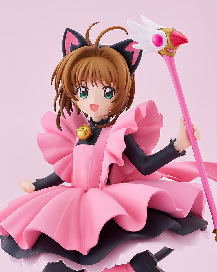 Cardcaptor Sakura Pop Up Parade L PVC Statue Sakura Kinomoto: Black Cat 22 cm - AniMuchuu