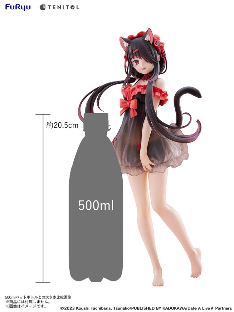 Date A Live V Tenitol Tall PVC Statue Kurumi Tokisaki 30 cm - AniMuchuu