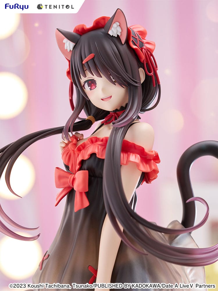 Date A Live V Tenitol Tall PVC Statue Kurumi Tokisaki 30 cm - AniMuchuu