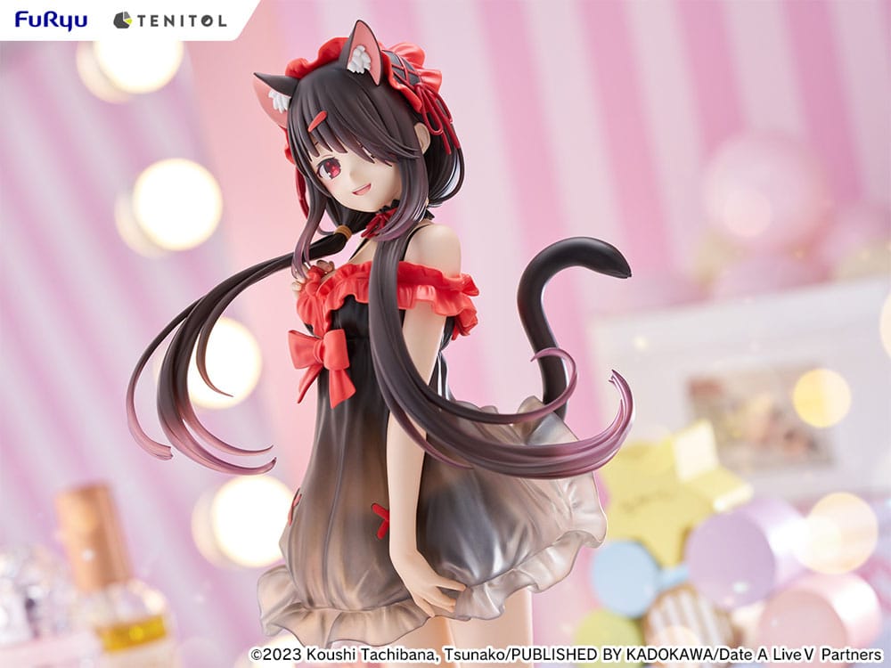 Date A Live V Tenitol Tall PVC Statue Kurumi Tokisaki 30 cm - AniMuchuu