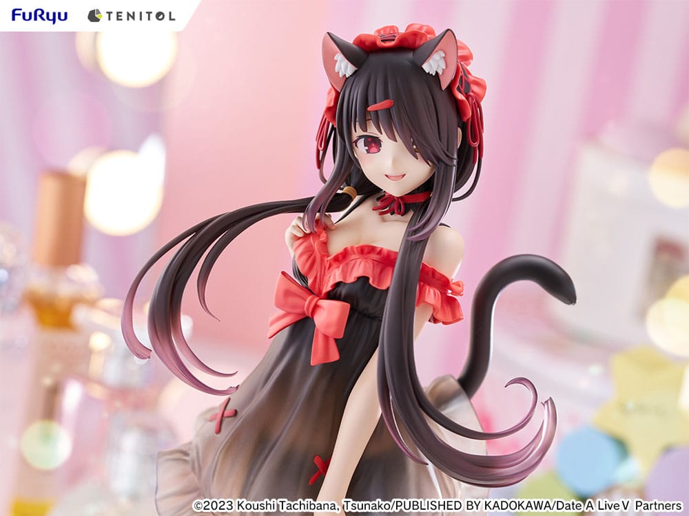 Date A Live V Tenitol Tall PVC Statue Kurumi Tokisaki 30 cm - AniMuchuu