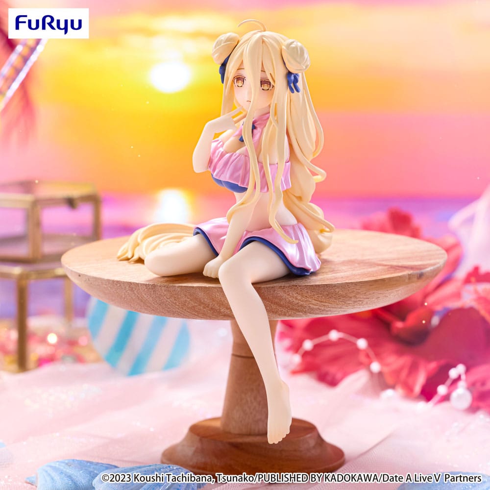 Date A Live V Noodle Stopper PVC Statue Mukuro Hoshimiya Swimsuit 13 cm - AniMuchuu