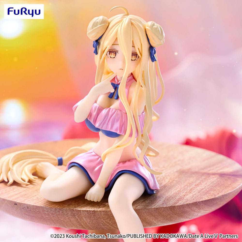 Date A Live V Noodle Stopper PVC Statue Mukuro Hoshimiya Swimsuit 13 cm - AniMuchuu