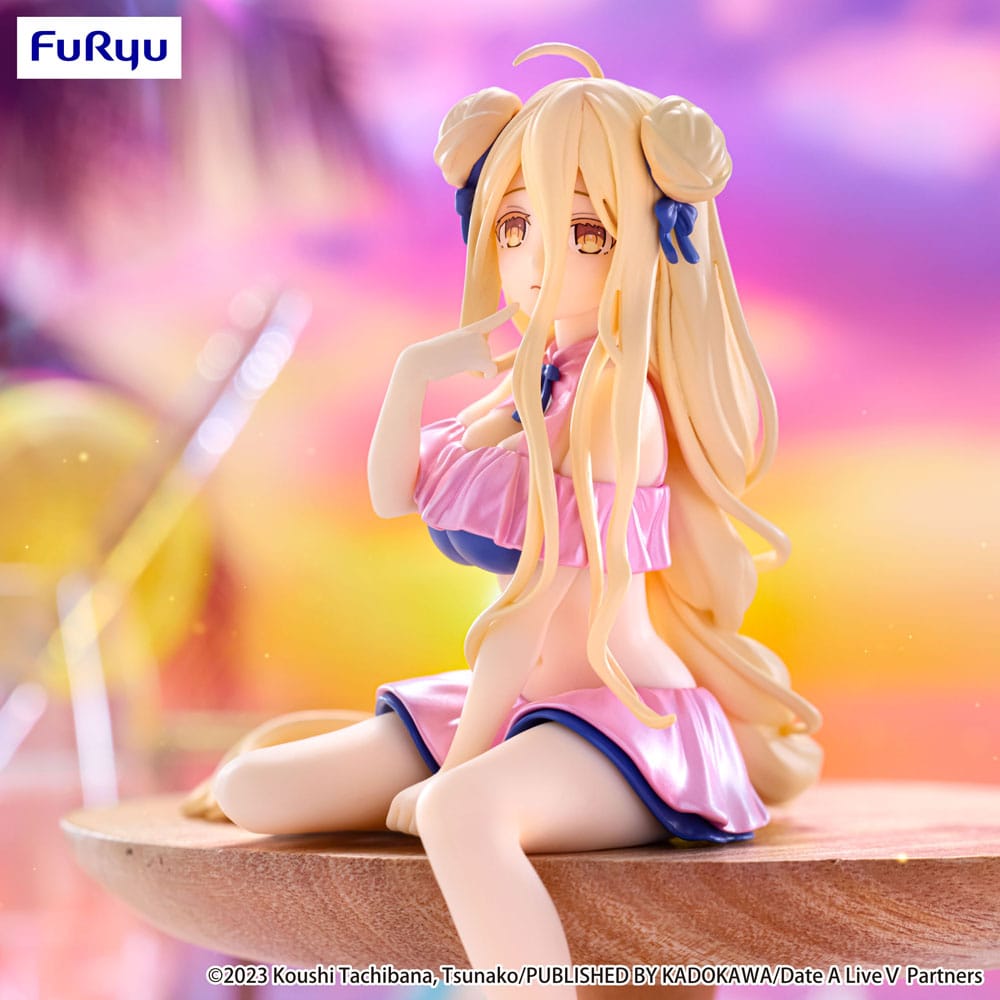 Date A Live V Noodle Stopper PVC Statue Mukuro Hoshimiya Swimsuit 13 cm - AniMuchuu