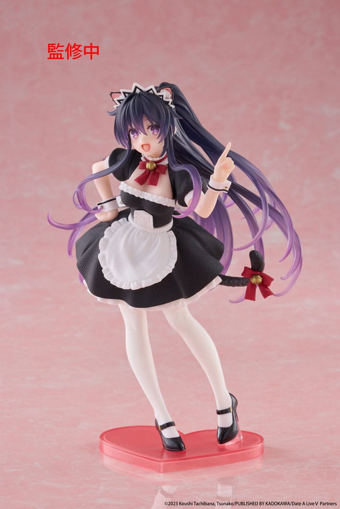 Date A Live V Coreful PVC Statue Tohka Yatogami Cat Ear Maid Ver. 18 cm - AniMuchuu