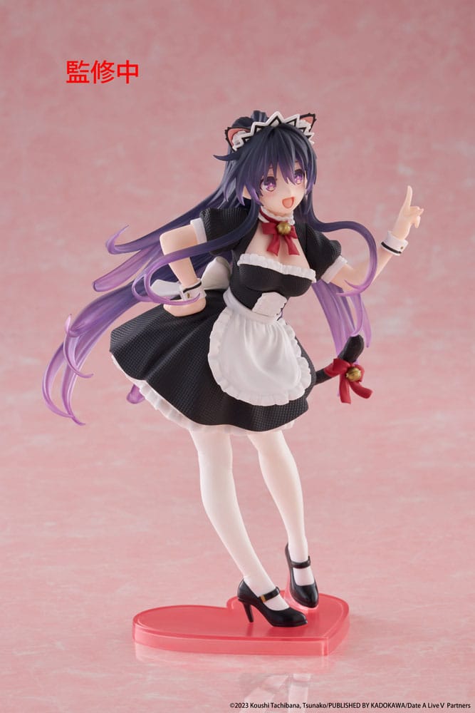 Date A Live V Coreful PVC Statue Tohka Yatogami Cat Ear Maid Ver. 18 cm - AniMuchuu