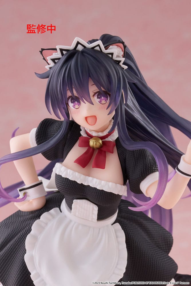 Date A Live V Coreful PVC Statue Tohka Yatogami Cat Ear Maid Ver. 18 cm - AniMuchuu