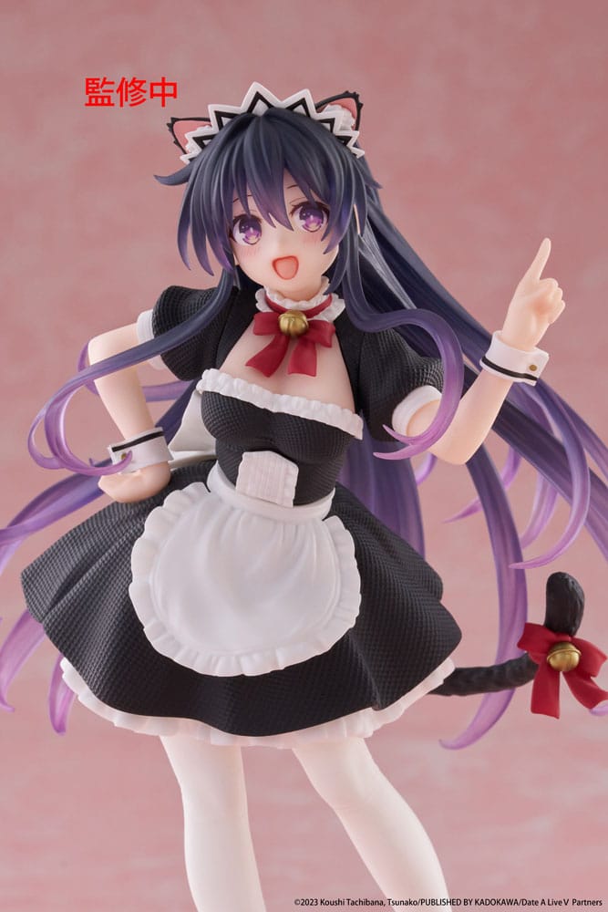 Date A Live V Coreful PVC Statue Tohka Yatogami Cat Ear Maid Ver. 18 cm - AniMuchuu